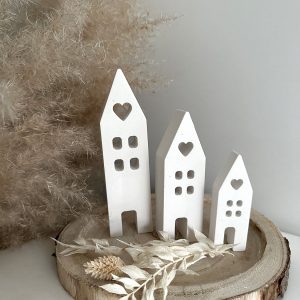 Weihnachtshaus 3-er Set
